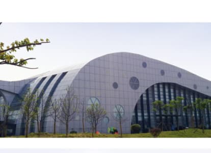 陇南会议中心外景网架工程